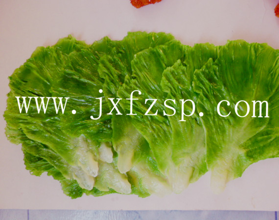 仿真蔬菜模型：仿真生菜叶模型