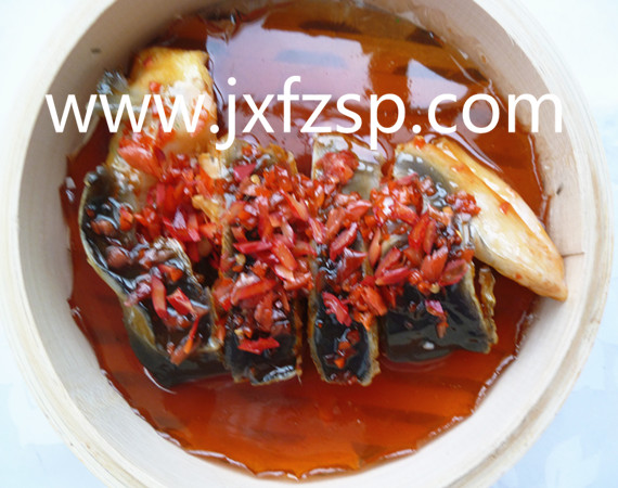 仿真菜剁椒鱼头模型