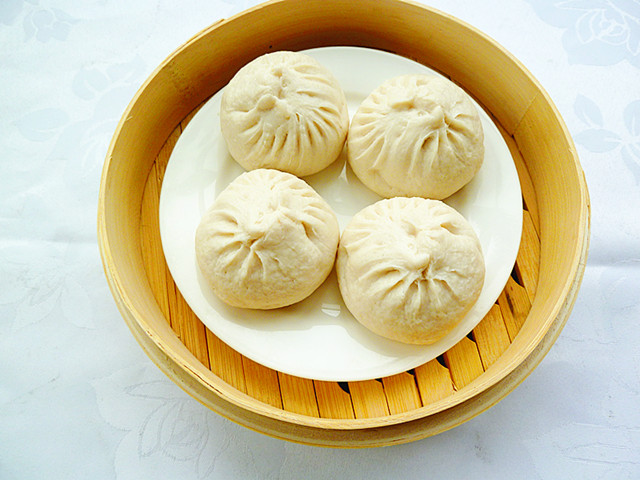 仿真包子 燕麦小笼包模型