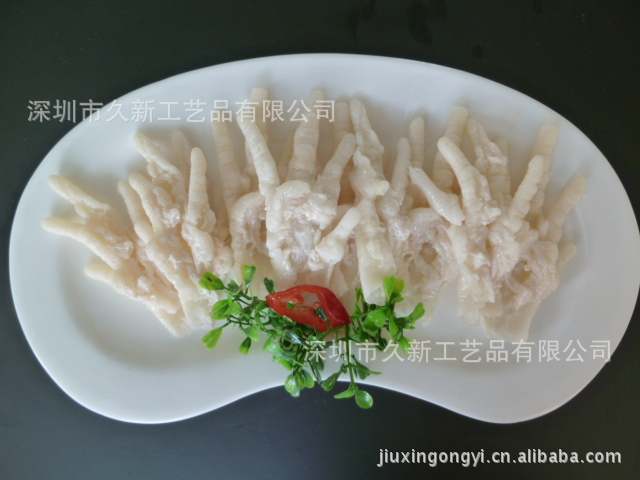 假菜：仿真凤爪虾火锅模型