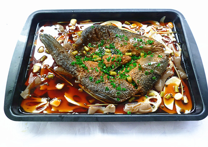 <b>食物模型 铁板烤鱼模型</b>