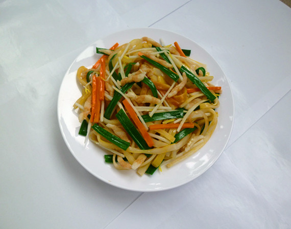 <b>深圳假菜：仿真炒河粉模型</b>