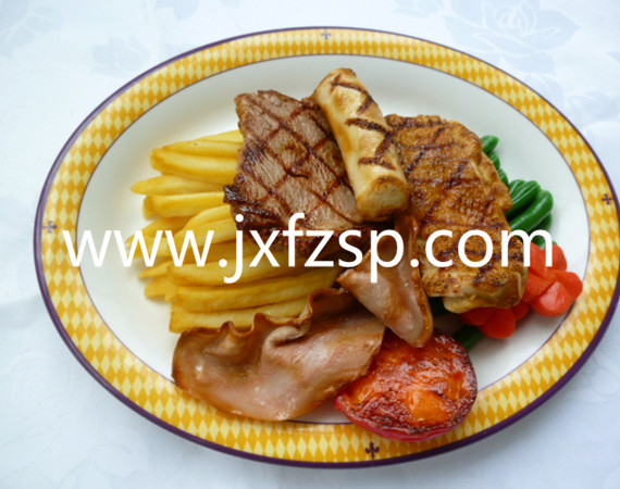 仿真烧烤食品模型：皇家混合烧烤模型。
