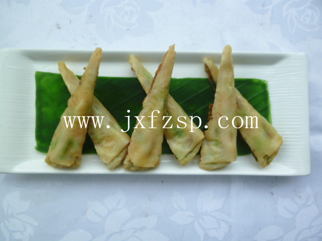 <b>茶餐厅仿真菜：雞丝炸春卷仿真菜</b>