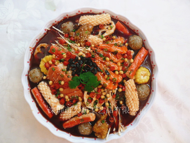 <b>食品模型 海鲜麻辣烫</b>