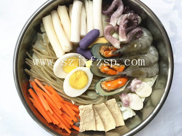 <b>菜模 米炉海鲜芝心年糕火锅菜模</b>