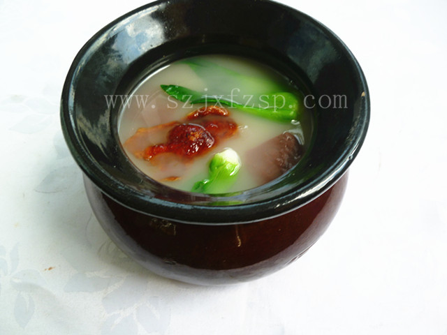 <b>仿真食物 鸭骨菜心汤</b>