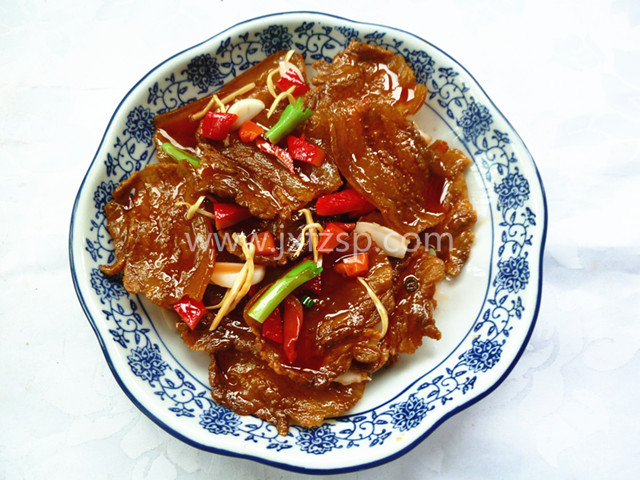 食物模型 葱爆回锅肉