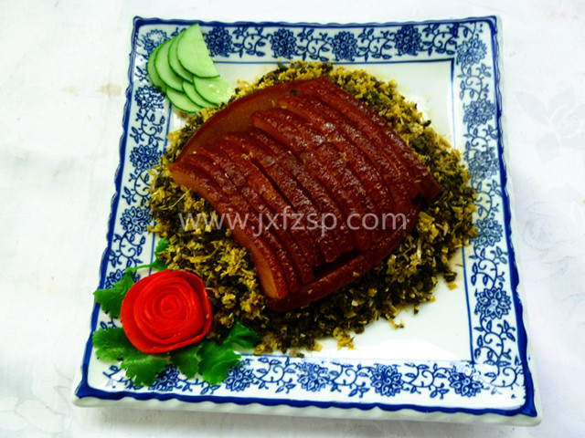 <b>仿真菜 雪菜扣肉</b>