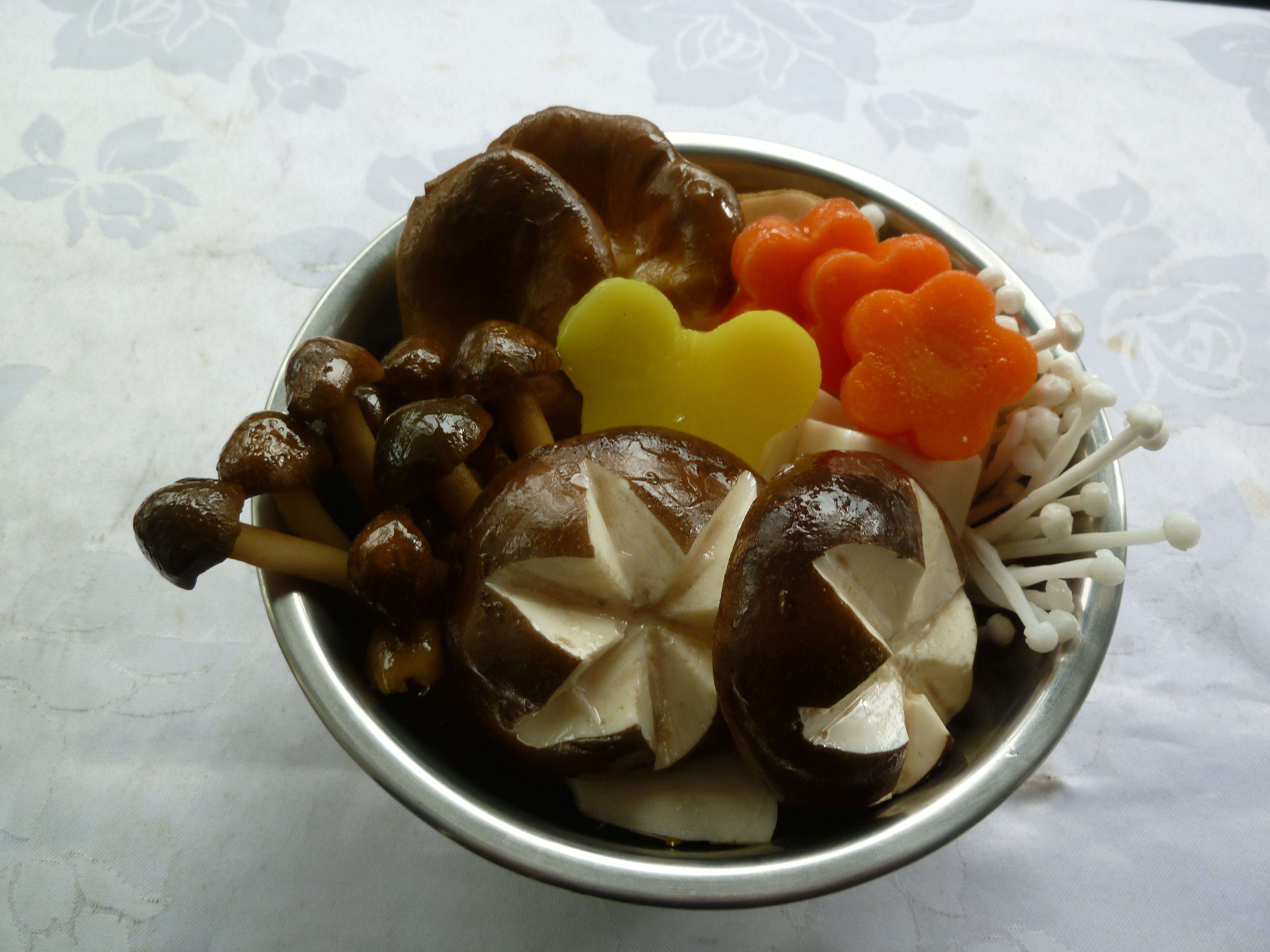 仿真火锅菜模 素菜火锅