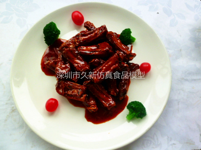 <b>仿真食品模型 秘汁烧排骨</b>
