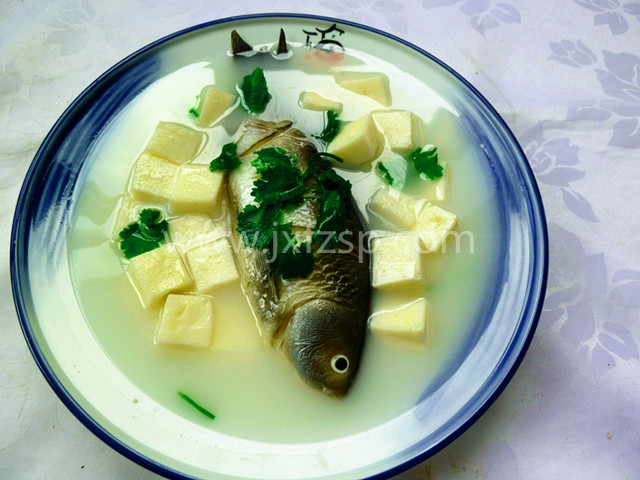 <b>样品菜 豆付鲫鱼汤模型</b>