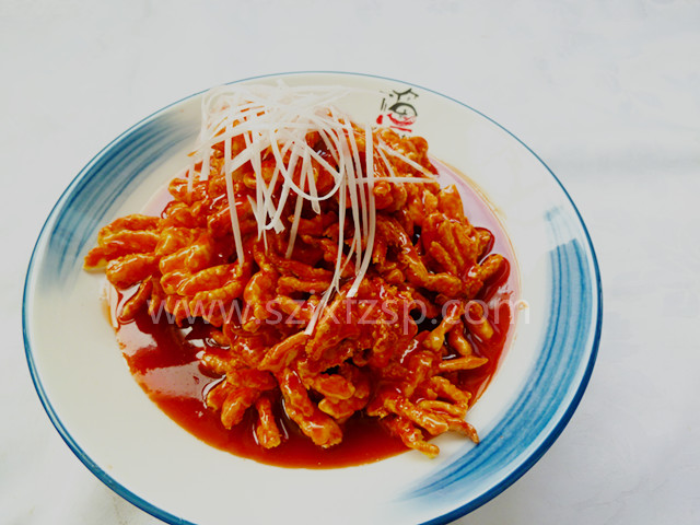 食品模型 菊花鱼模型