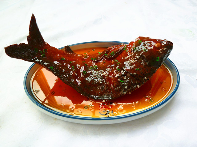 <b>食物仿真 糖醋鱼模型</b>