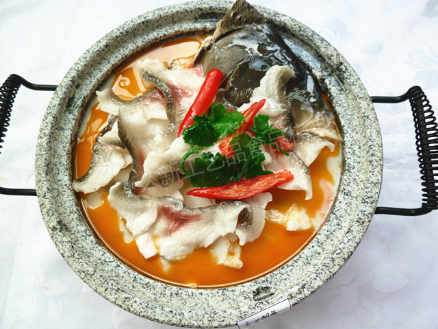 <b>仿真食品模型 石锅鱼火锅模型</b>
