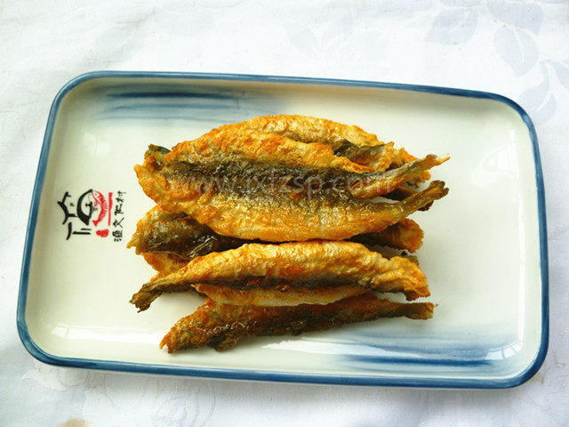 仿真食品 香酥小鱼模型