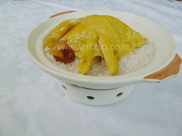 <b>食物模型 招牌手撕盐焗鸡模型</b>