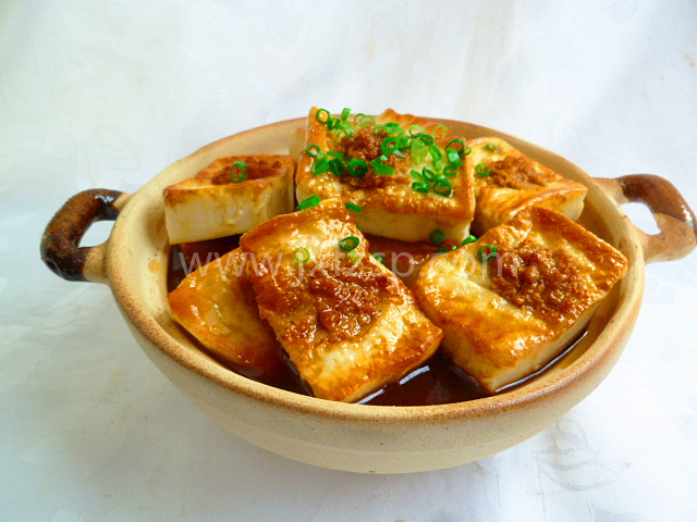 <b>食物仿真 酿豆腐食物模型模型</b>