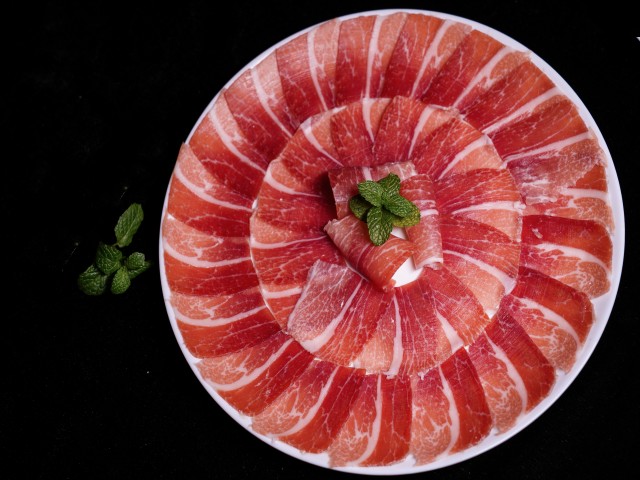 <b>菜模 火腿拼盘食物模型</b>