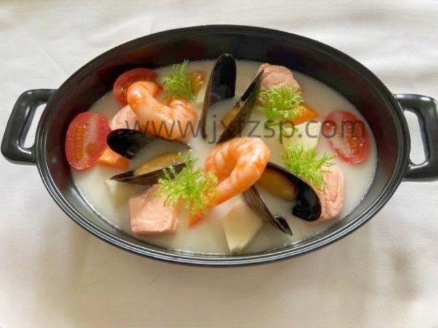 <b>仿真食海鲜锅模型 燴忌廉海鮮模型</b>