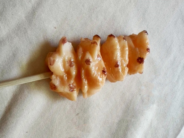 仿真烧烤样品菜 烤鸡肉模型