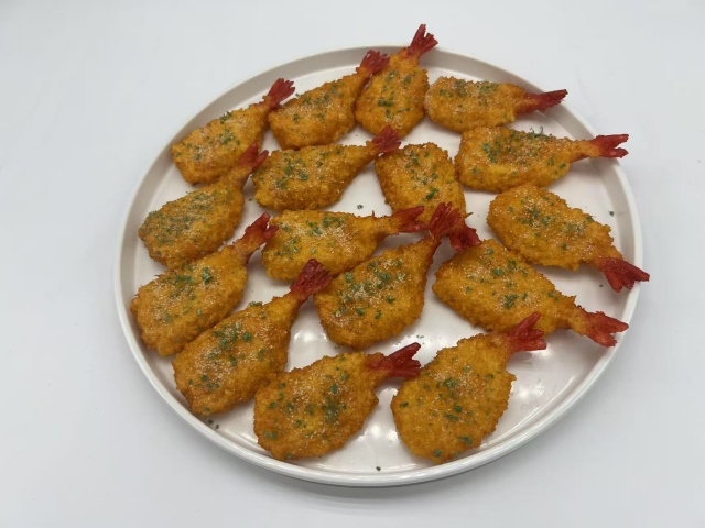 食物模型 仿真胡碟虾模型