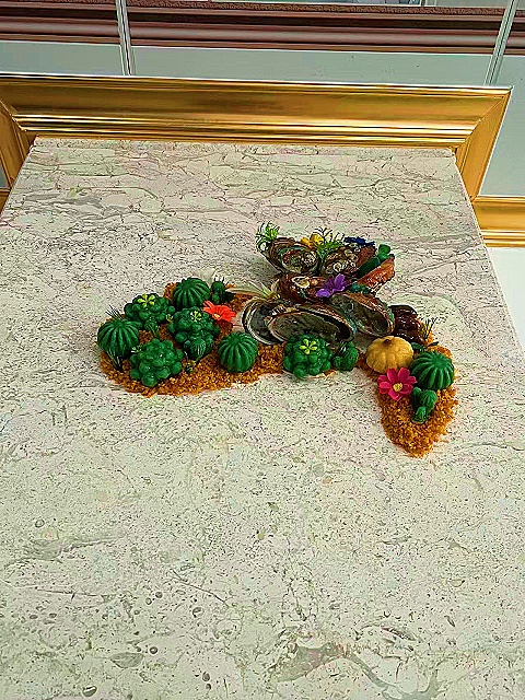 立体壁画仿真食品模型