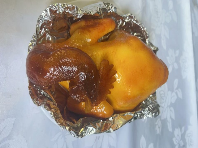 仿真烧烤模型窑鸡样品菜模型