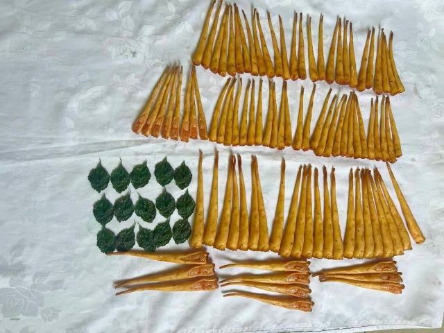 仿真虾枝条样品菜模型