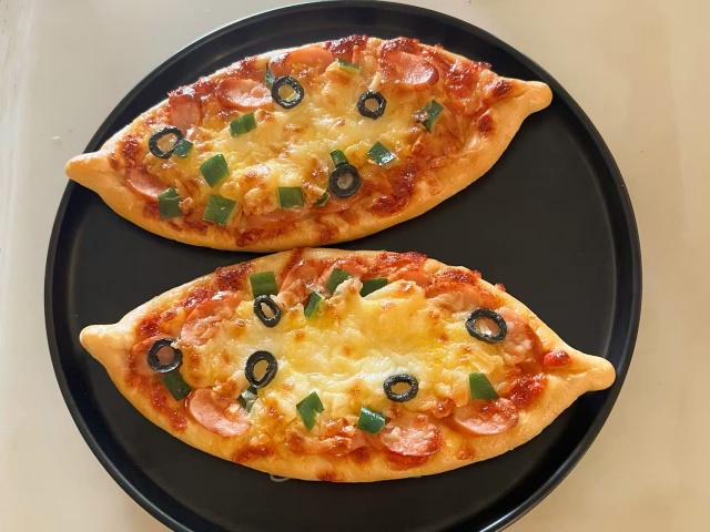 仿真批萨食物模型